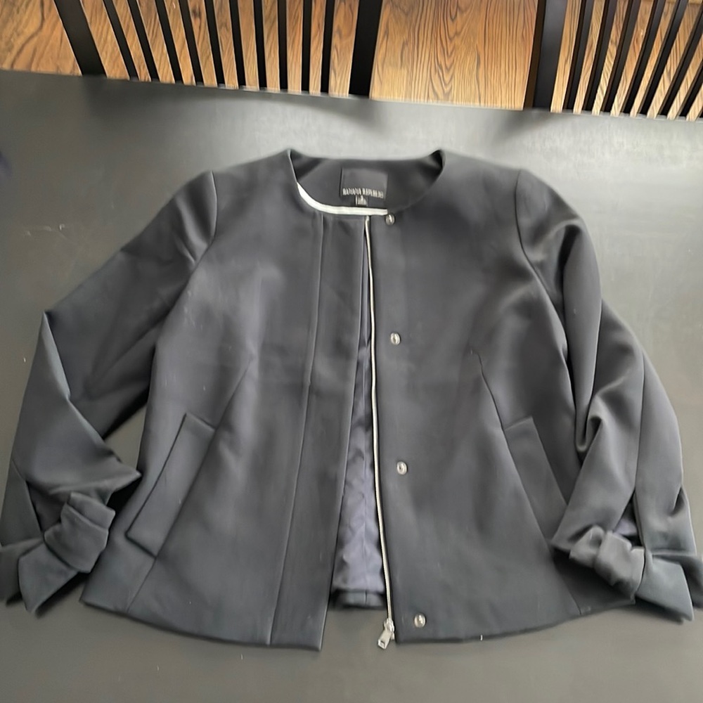 [Banana Republic] Bow tie Cuff Blazer